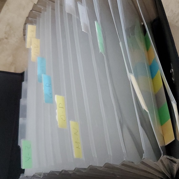 Accordian File - Picture 2 of 4